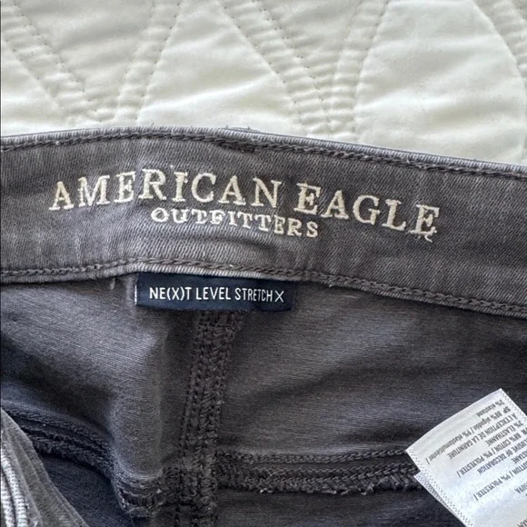 American Eagle Outfitters Next level stretch Gray Jeans - Picture 8 of 8